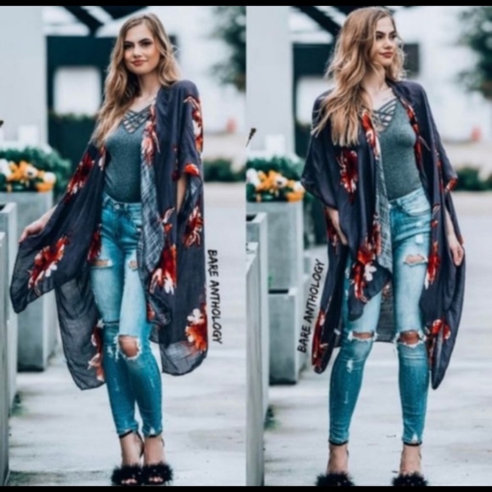 Floral Kimono